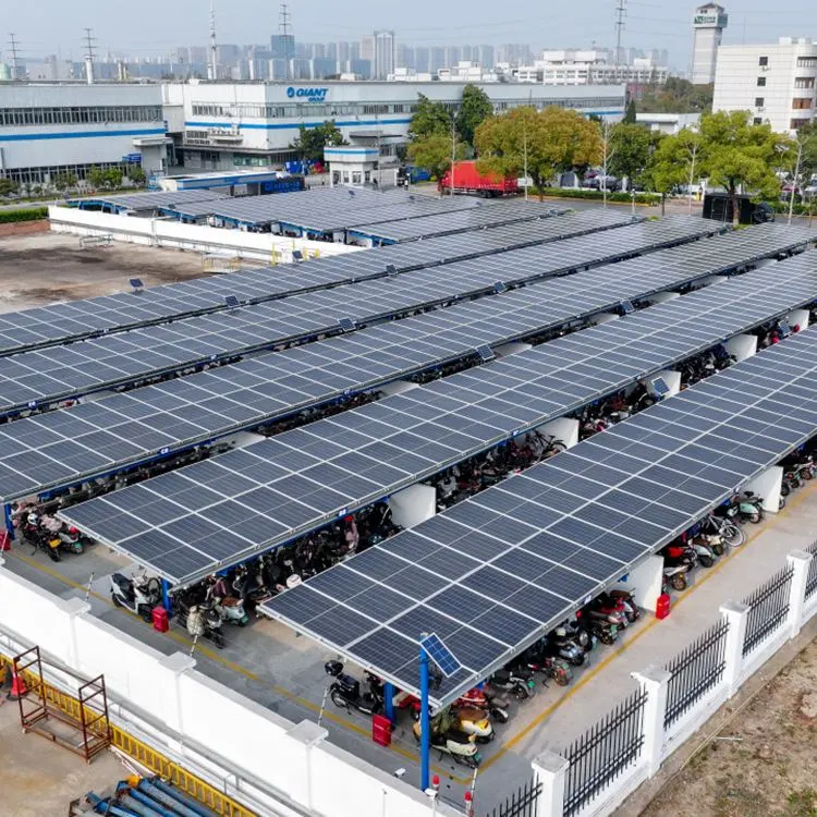Slimme fotovoltaïsche carport